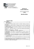 PV du 29 septembre 2025